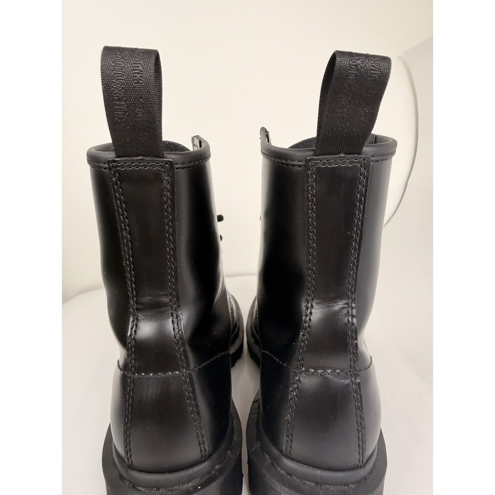 Dr. Martens 1460 Mono Smooth Black Leather Boots Men's 4 Women's 5 - Picture 11 of 14